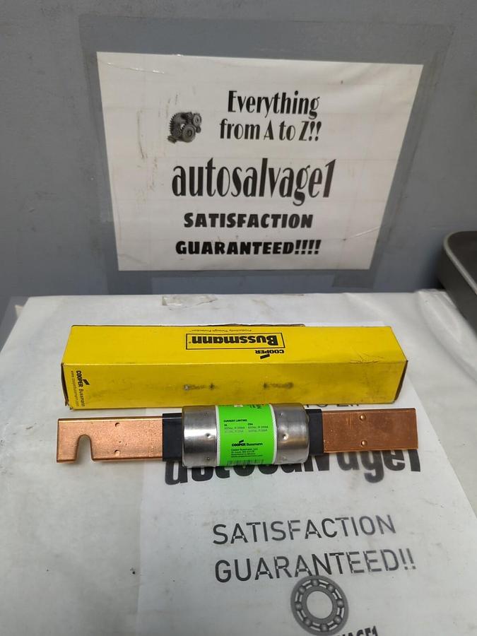COOPER BUSSMANN,FRS-R-200,FUSETRON 200 AMP FUSE NOS