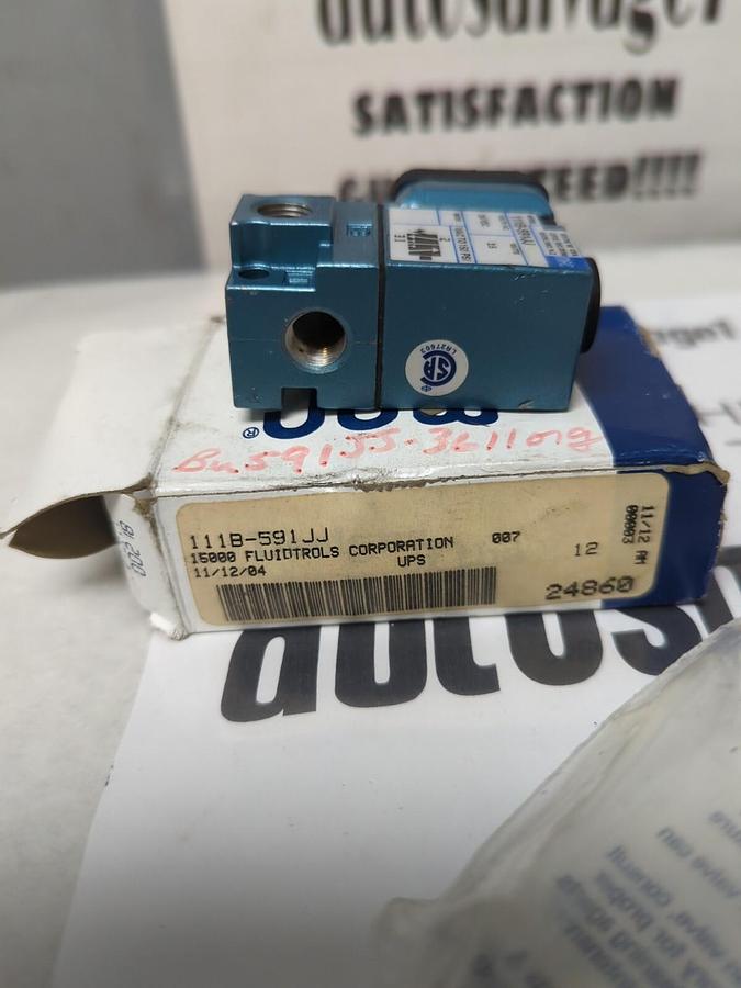 MAC VALVES,111B-591JJ,SOLENOID VALVE NOS
