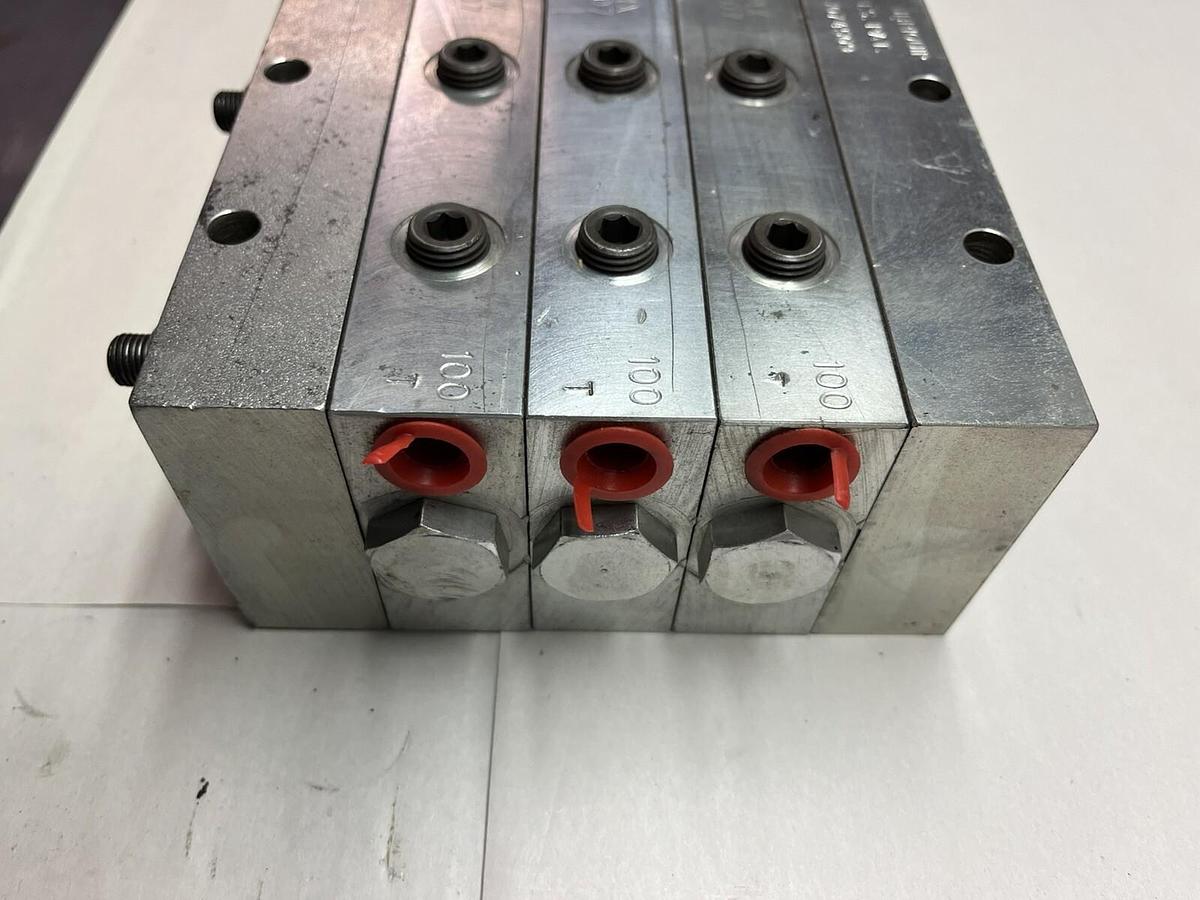 Used LUBRIQUIP,MX-E07-100T, VALVE BANK