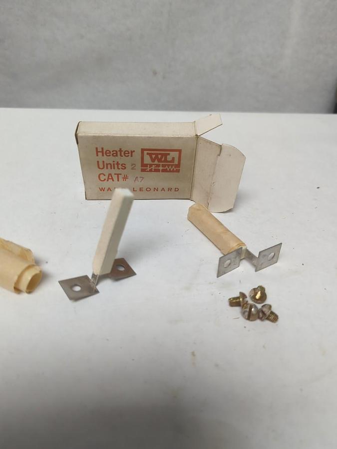 WARD LEONARD,A7,OVERLOAD HEATER ELEMENT LOT OF 2 NOS