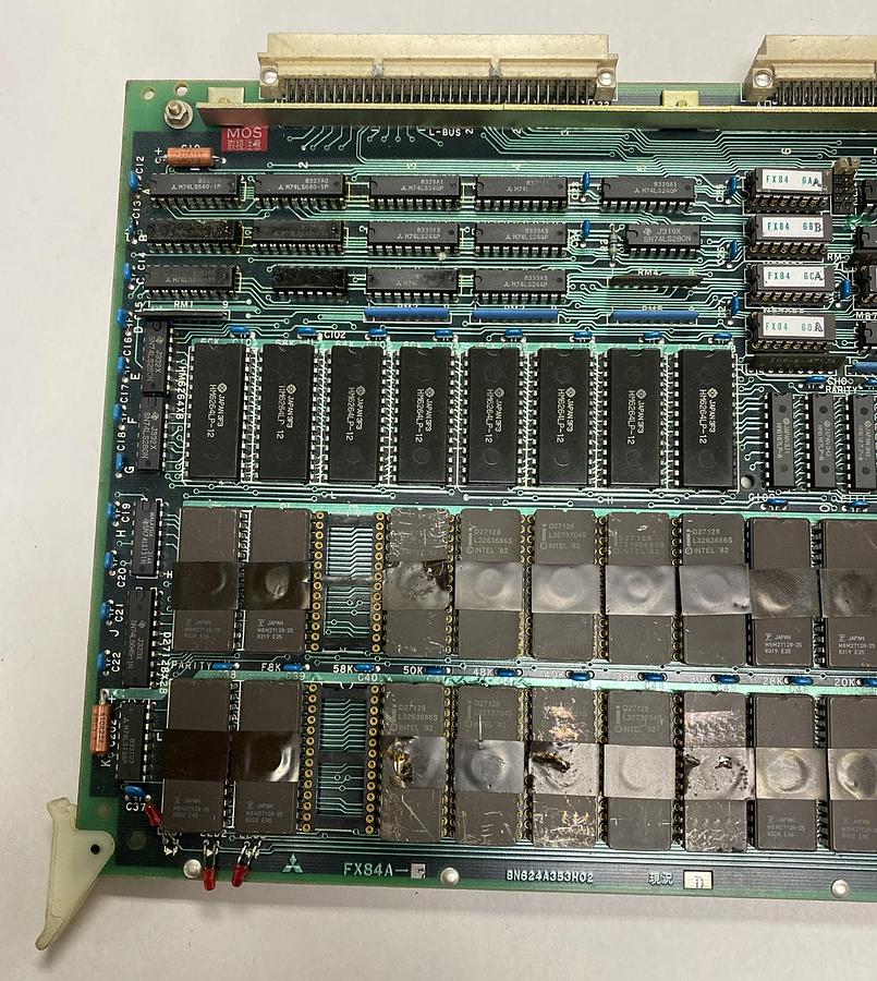 Used MITSUBISHI,BN624A353H02/FX84-7,PC BOARD