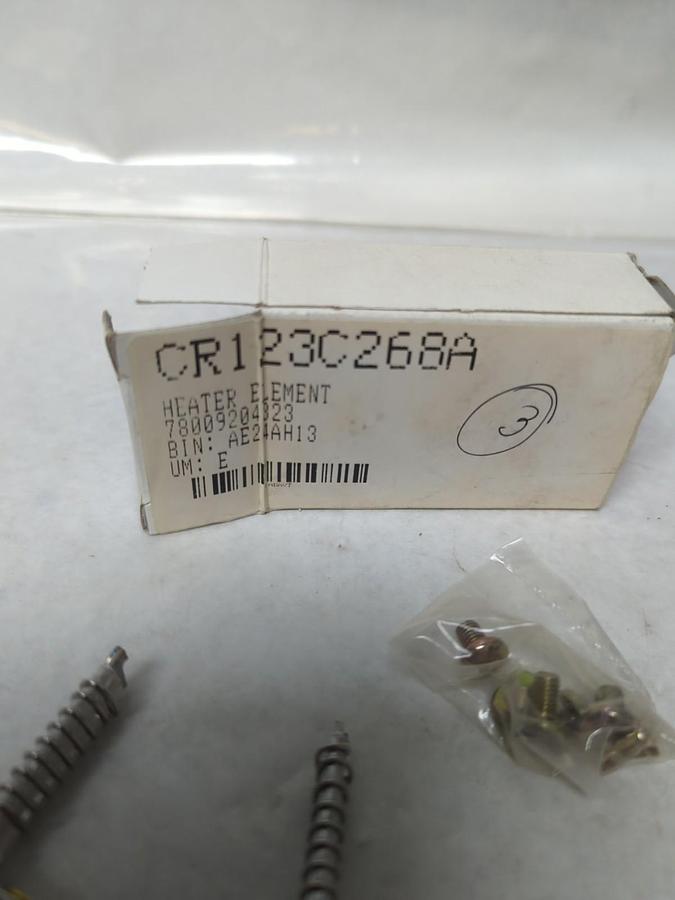 GENERAL ELECTRIC,CR123C268A,OVERLOAD HEATER ELEMENT LOT OF 3 NOS