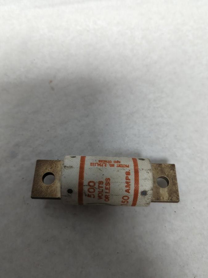 Used GOULD SHAWMUT,A50P150,AMP-TRAP 150 AMP FUSE PRE-OWNED
