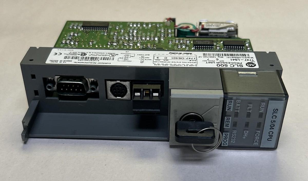 Used ALLEN BRADLEY,1747-L541,SLC500 PROCESSOR UNIT