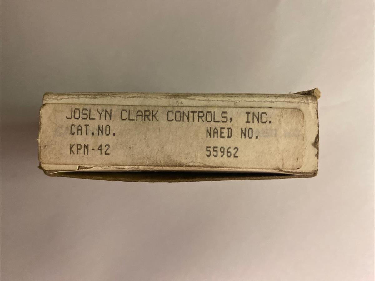 JOSLYN CLARK,KPM-42,RELAY NEW IN BOX