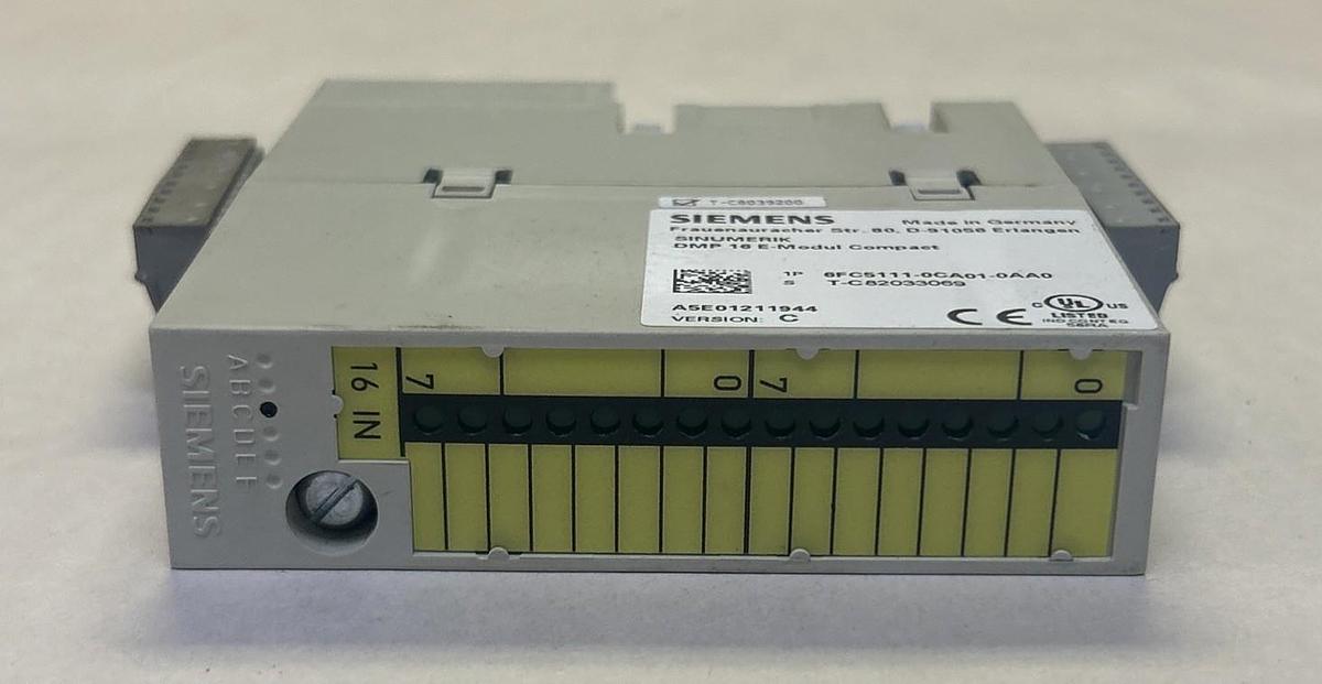 Used SIEMENS,6FC5111-0CA01-0AA0,ELECTRONIC MODULE