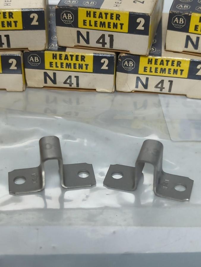 ALLEN BRADLEY,N41,THERMAL OVERLOAD HEATER ELEMENT LOT OF 10 BOXES OF 2 NOS