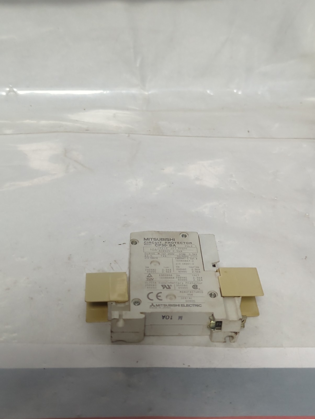 Used MITSUBISHI,CP30-BA,CIRCUIT BREAKER 7 AMP PRE-OWNED