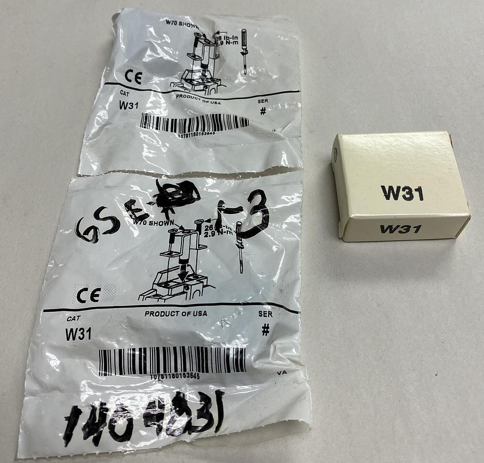 Allen-Bradley,W31,Heater Lot Of 3 New