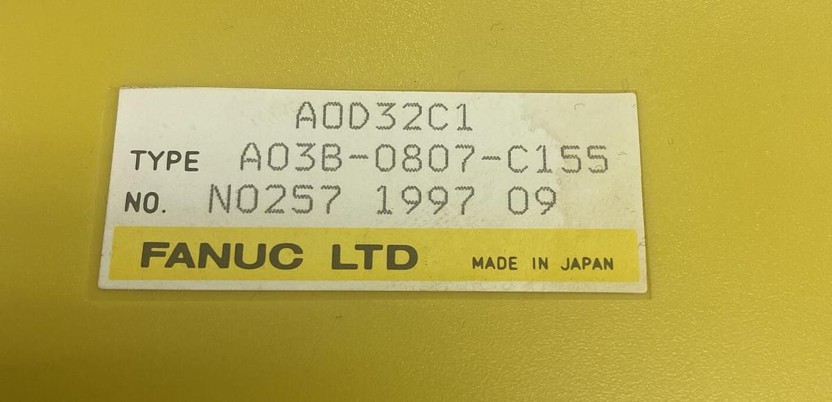 Used FANUC,A0D32C1,OUTPUT MODULE A03B-0819-C155