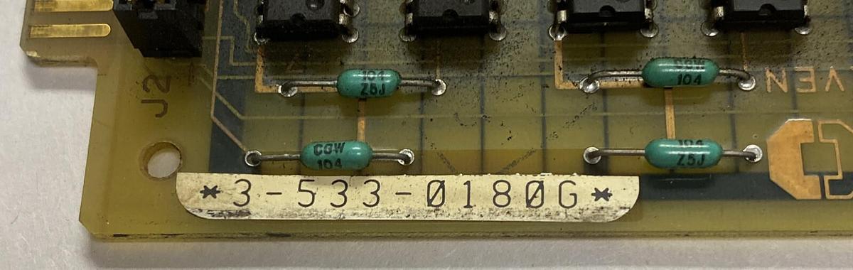 Used CINCINNATI MILACRON,3-533-0180G, PROGRAMMABLE BOARD MODULE PC BOARD