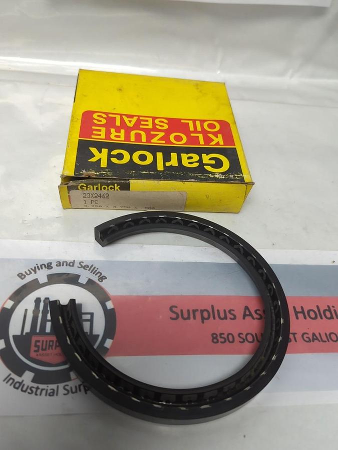 GARLOCK KLOZURE,23X2462,OIL SEAL 3.75 X 4.75 X .5 NOS