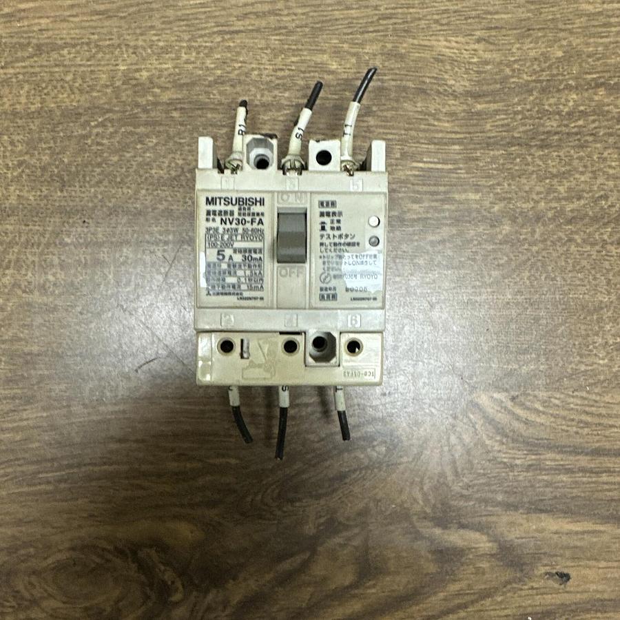 Used Mitsubishi,NV-30-FA,Circuit Breaker