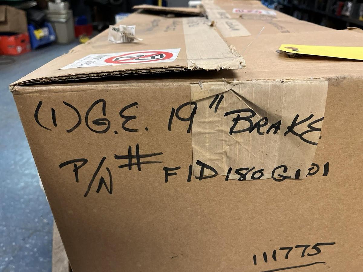 Used GE,F1D180G101,DC SHUNT BRAKE COIL SIZE 19" 250VDC