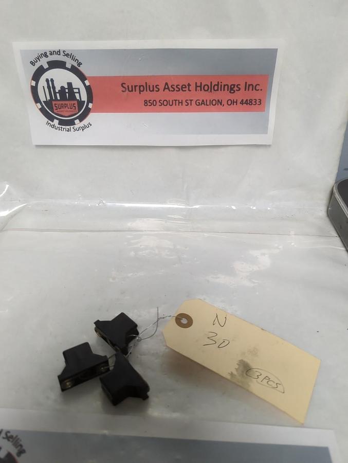 Used ALLEN BRADLEY,N30,THERMAL OVERLOAD HEATER ELEMENT LOT OF 3 PRE-OWNED