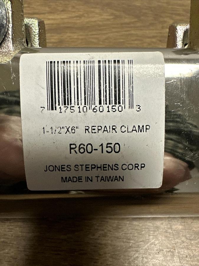Jones-Stephens,R60-150,1-1/2"x6" Repair Clamp