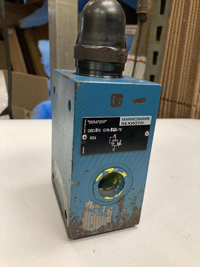 Used Rexroth Hydraulics,DBD.S15 G18/315/12,Hydraulic Valve