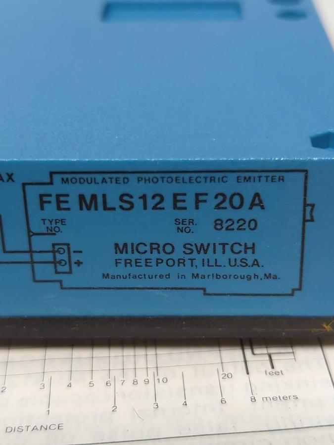 HONEYWELL,FE-MLS12E-F20A,PHOTOELECTRIC CONTROL NOS