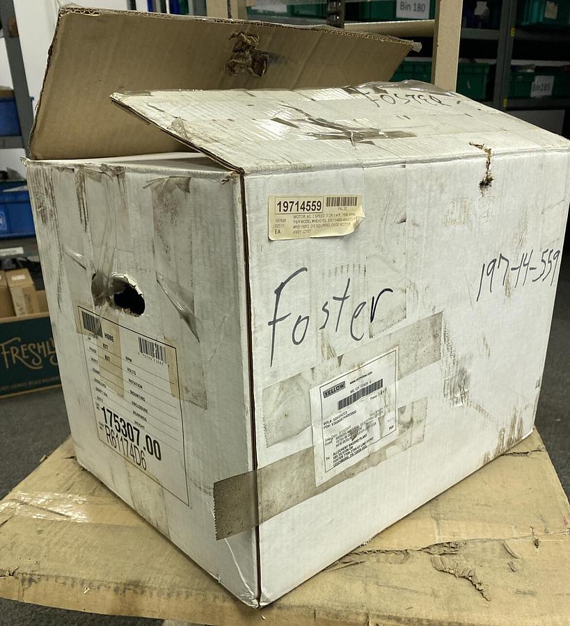 Used Morris,P&H HEH215S,Crane Motor 2 speed 3/1HP 1720/530RPM 460V Frame J215T New