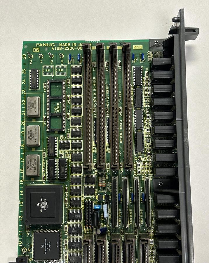 FANUC ROBOTICS,A16B-2200-0840/08F,ROBOT MAIN CPU BOARD NOS
