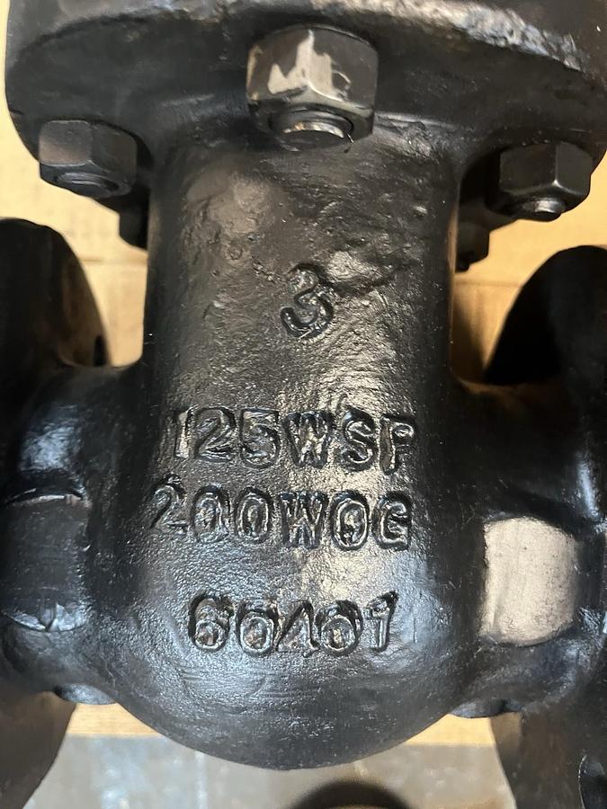 STEAMCO,SIZE 3,CLASS 125 GATE VALVE 200WOG BRZ