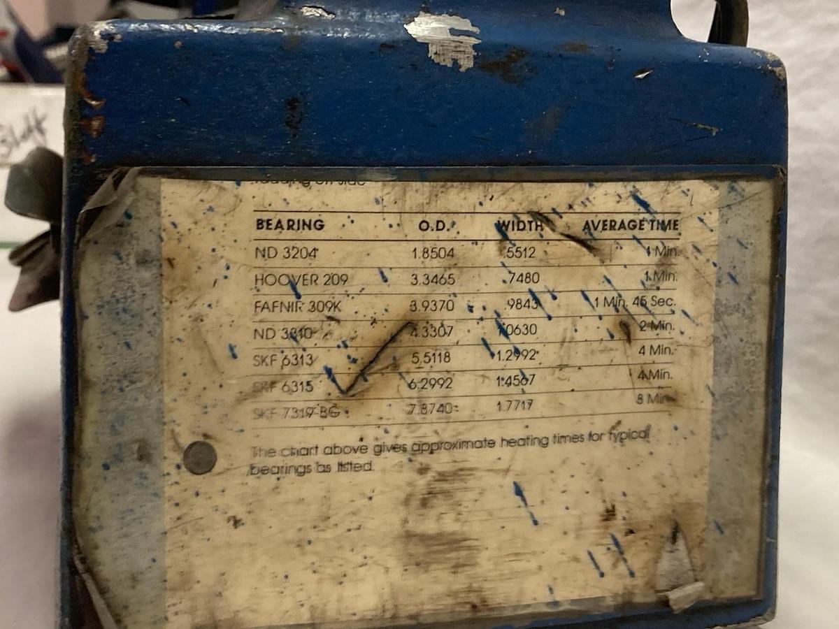 Used Reco,Model SC,Single Phase Induction Bearing Heater 110V 19A 60 Cycles