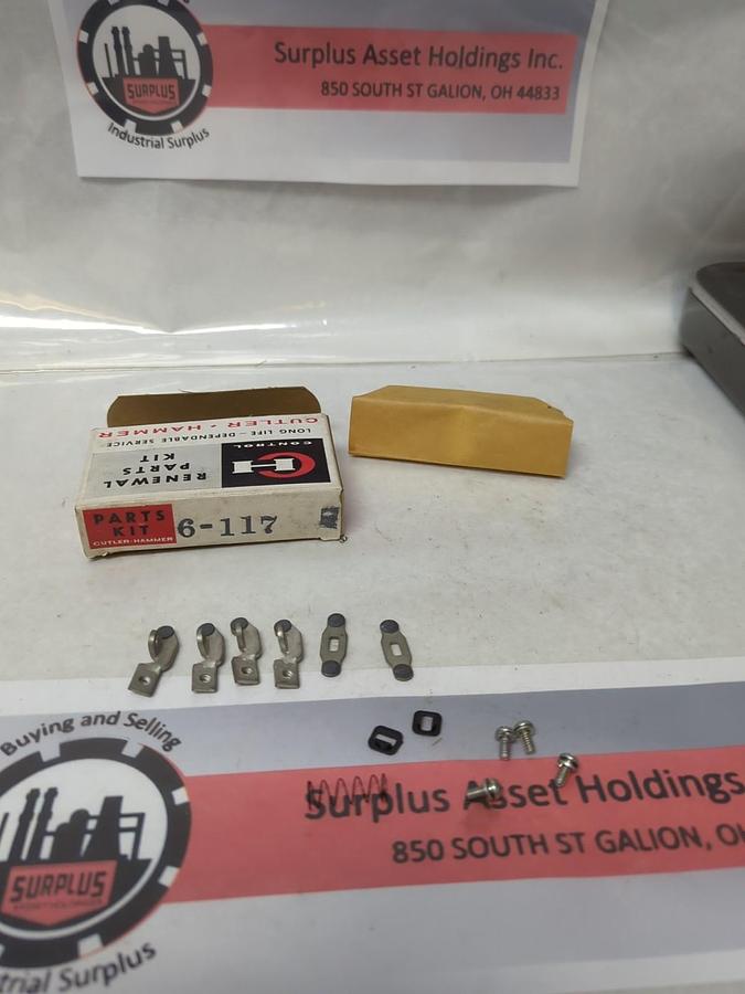 CUTLER-HAMMER,6-117,CONTACT RENEWAL PARTS KIT NOS