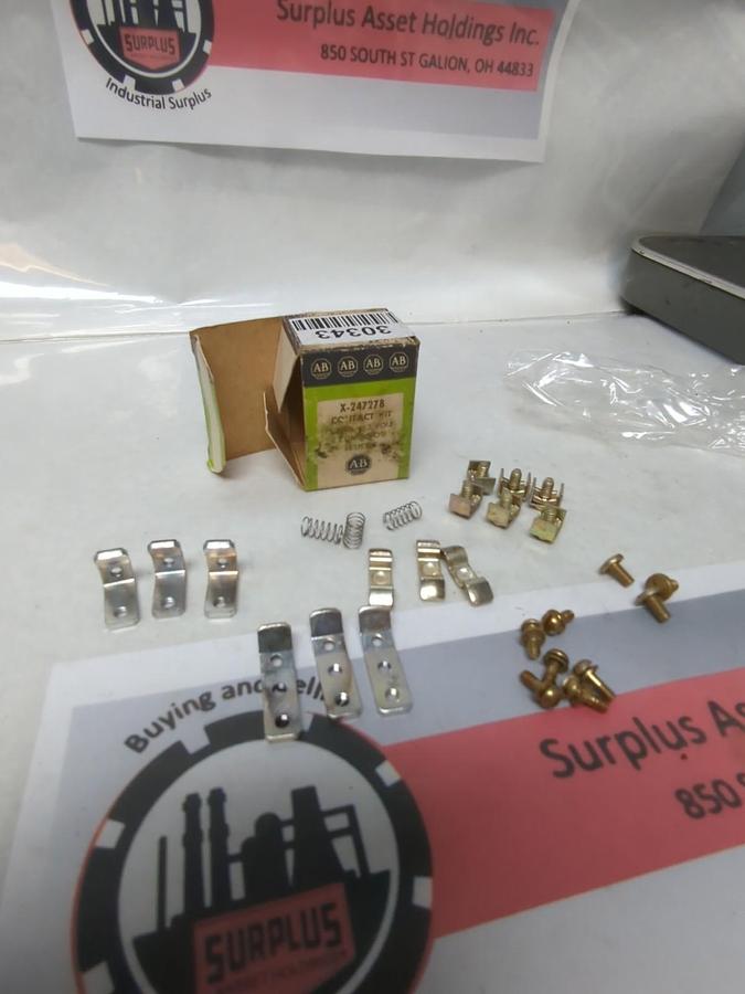 ALLEN-BRADLEY,X-247278,CONTACT KIT 3-POLE NOS