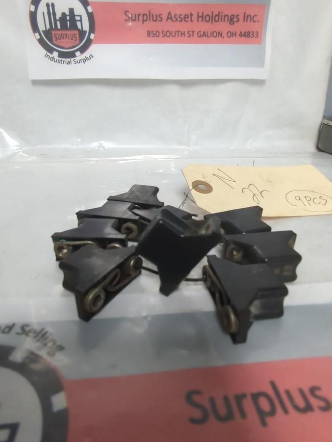 Used ALLEN BRADLEY,N22,THERMAL OVERLOAD HEATER ELEMENT LOT OF 9 PRE-OWNED