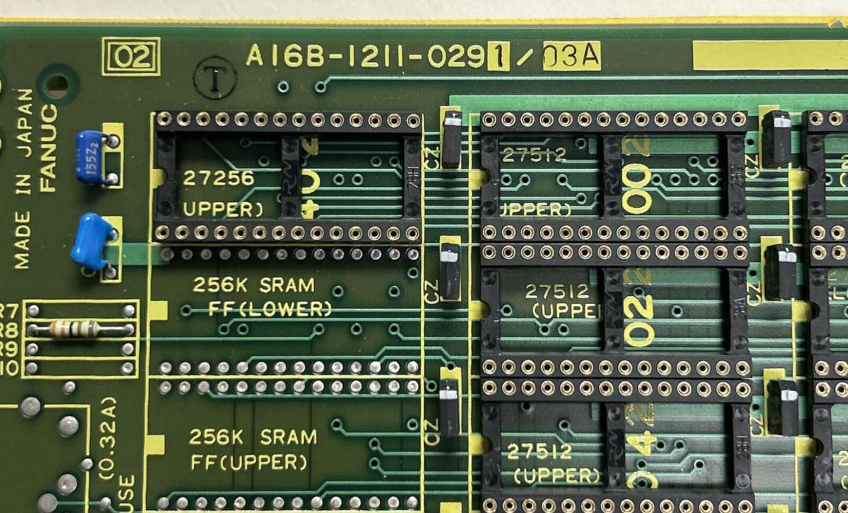 Used FANUC,A16B-1211-0291,MEMORY MODULE