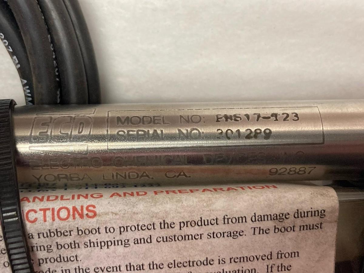 Used ECD,Model PNS17-123,3/4" Electrochemical Device Probe