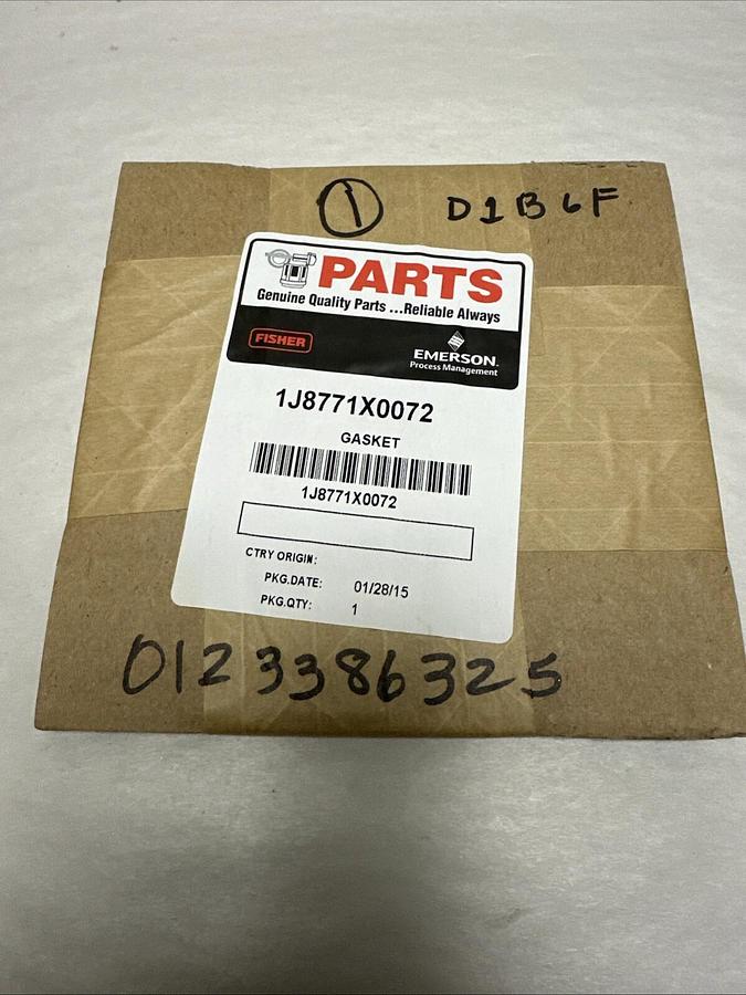 Used Fisher,1J8771X0072,Gasket