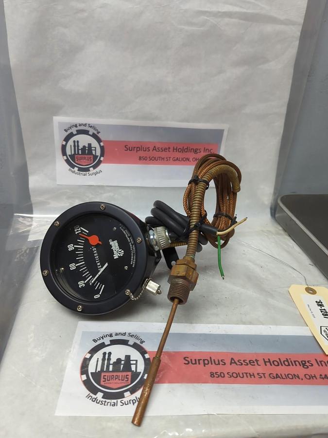 Used MARSHALL TOWN,0-120,TEMPERATURE GAUGE & PROBE PRE-OWNED