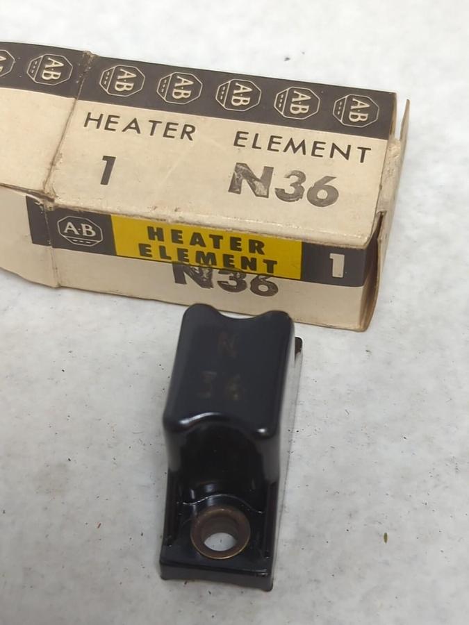 ALLEN BRADLEY,N36,THERMAL OVERLOAD HEATER ELEMENT LOT OF 2 NOS