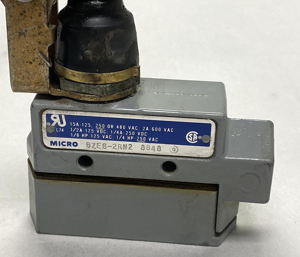 Used Honeywell Micro Switch,BZE6-2RN2,Limit Switch