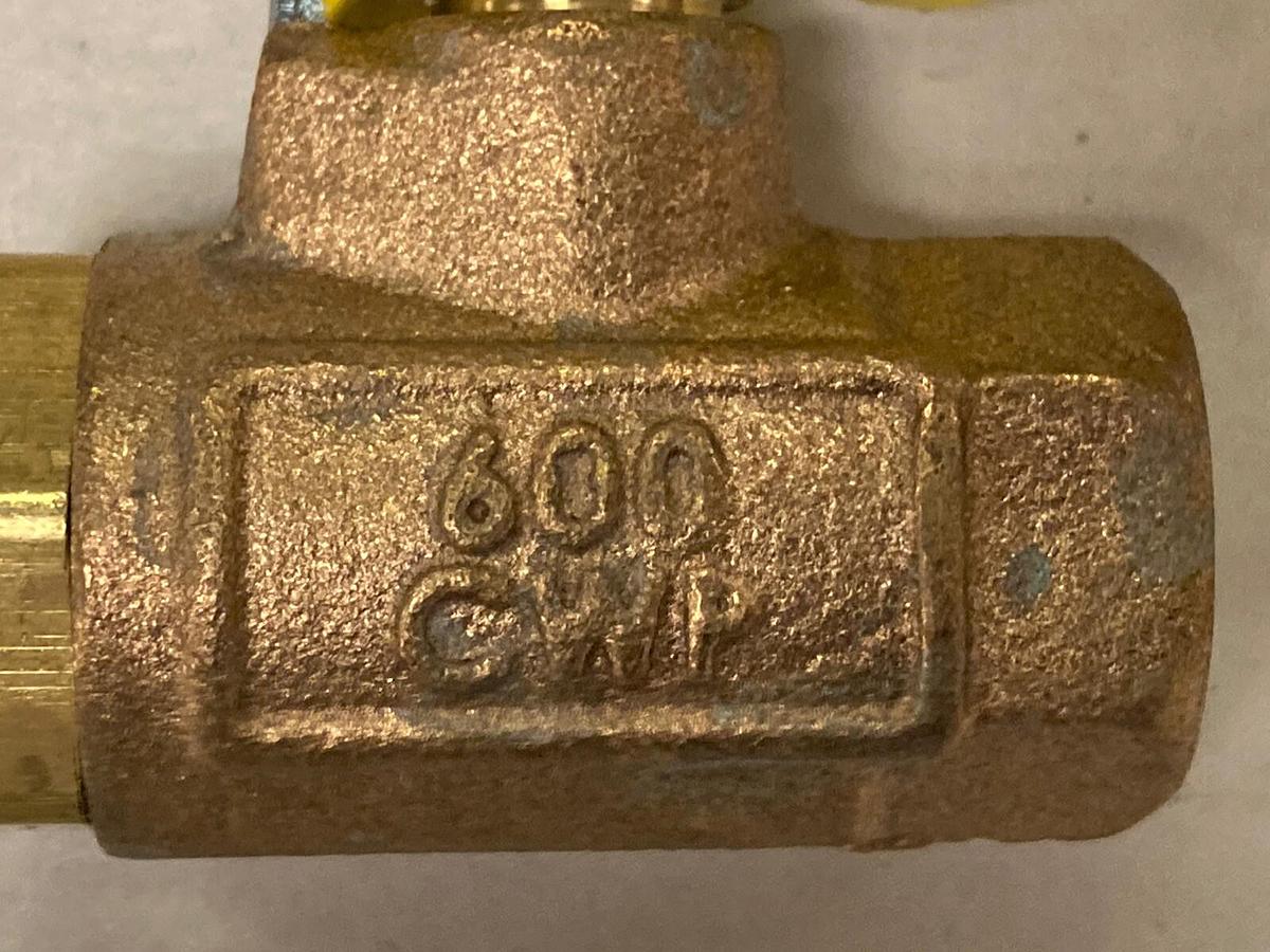 Apollo,70-101-01,1/4 INCH Bronze Ball Valve 600 WOG