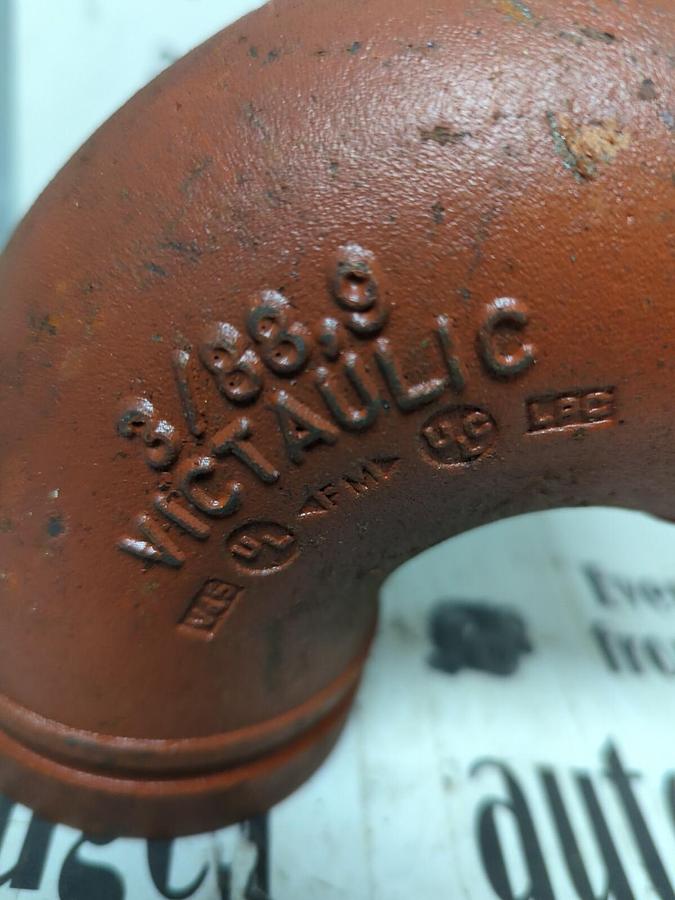 VICTAULIC,NO.10,3/88.9  3 INCH 90° ELBOW NOS