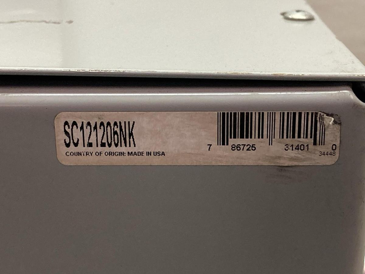 Used Wiegmann,SC121206NK,Captive Screws Electrical Enclosures