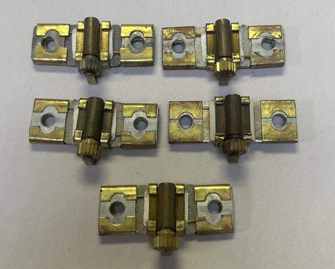 Used SQUARE D,B2.10,THERMAL OVERLOAD HEATER ELEMENT LOT OF 5