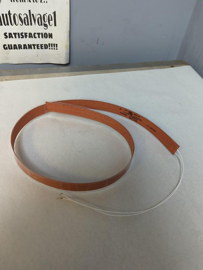 WATLOW,010400C1 AOO1B,SILICONE RUBBER HEATER 120V/200WATTS NOS