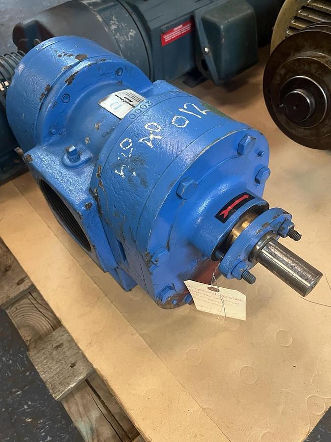 Used INGERSOLL DRESSER,D2 INTERNAL,VACUUM BLOWER INLET 4.5" SHAFT 1-1/8" 860 RPM