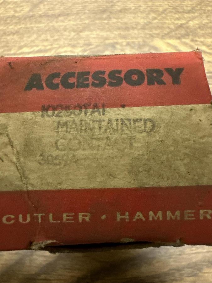 Cutler Hammer,10250TA1,Maintained Contact
