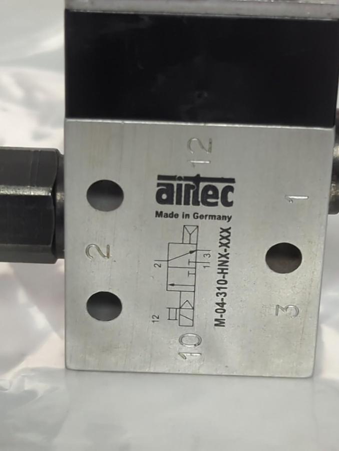 Used AIRTEC,M-04-310-HNX-XXX,DIRECTIONAL CONTROL VALVE PRE-OWNED