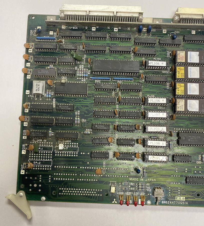Used Mitsubishi,BN624A770G51A,Circuit Board