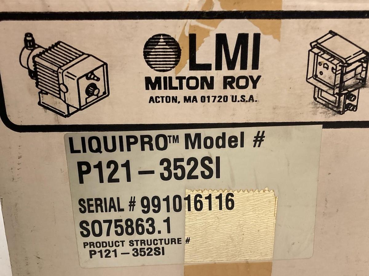 Milton Roy,P121-352SI,Liquipro Metering Pump
