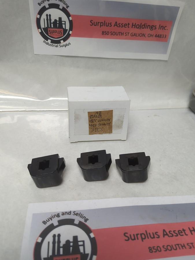 Used ALLEN-BRADLEY,85A288,COIL 480V 60HZ/CY 440V 50HZ/CY LOT OF 3 PRE-OWNED