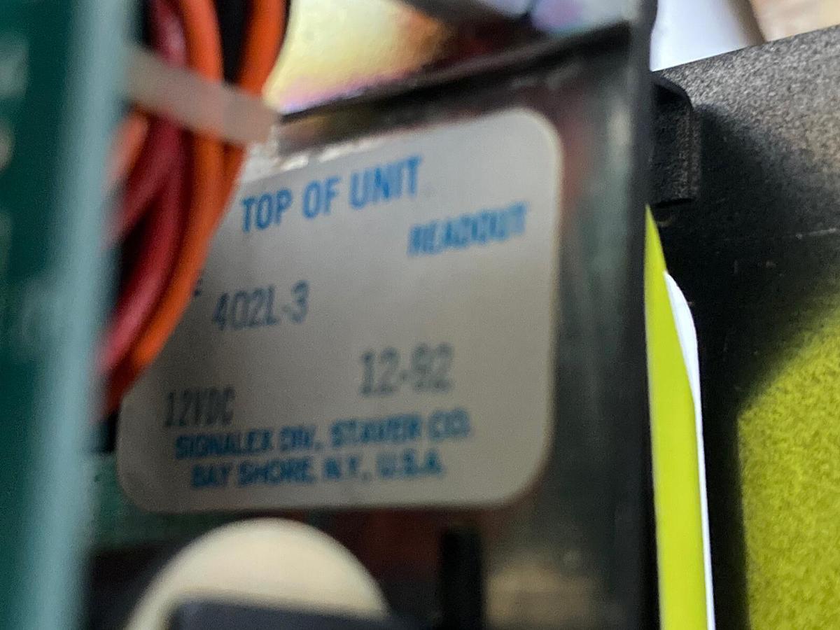 Signalex,402L-3,Display Assembly 12VDC