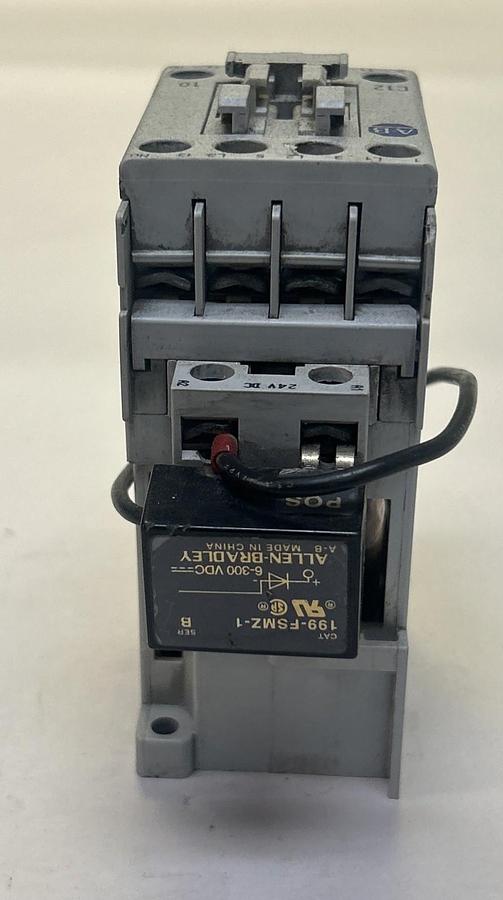 Used ALLEN BRADLEY,100-C12Z*10,CONTACTOR 24VDC COIL