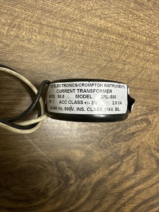 Used Tyco,2RL-500,Current Transformer