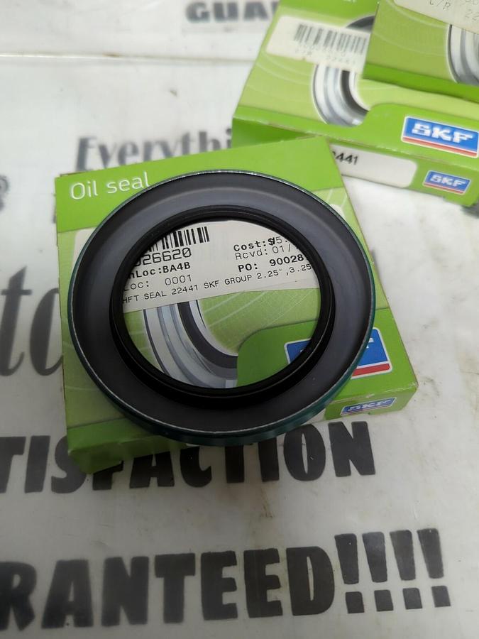 SKF,22441,OIL SEAL 2.25 IN X 3.256 IN LOT OF 4 NOS